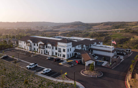 Aerial View of La Marea Senior Living