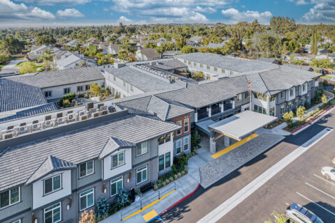 Aerial View of Allara Senior Living